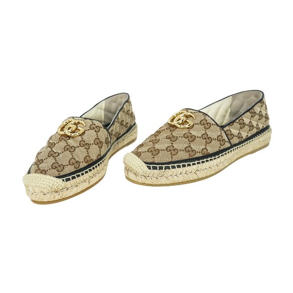 Gucci GG Marmont GG Supreme Canvas Espadrilles - Picture 2 of 8